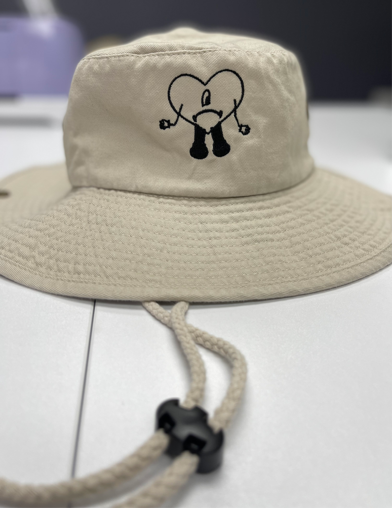Bad Bunny Un Verano Sin Ti Embroidered Bucket Hat