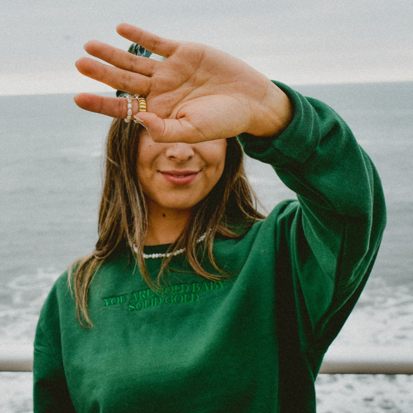 Gold Sweatshirt